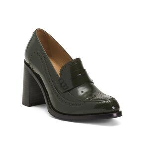 THE OFFICE OF ANGELA SCOTT Portugal Patent Leather Mrs Sophia Loafers
